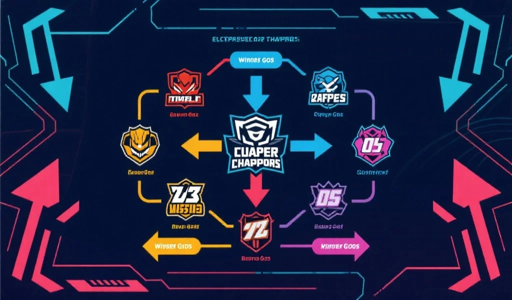 电子竞技瑞士轮赛制图表